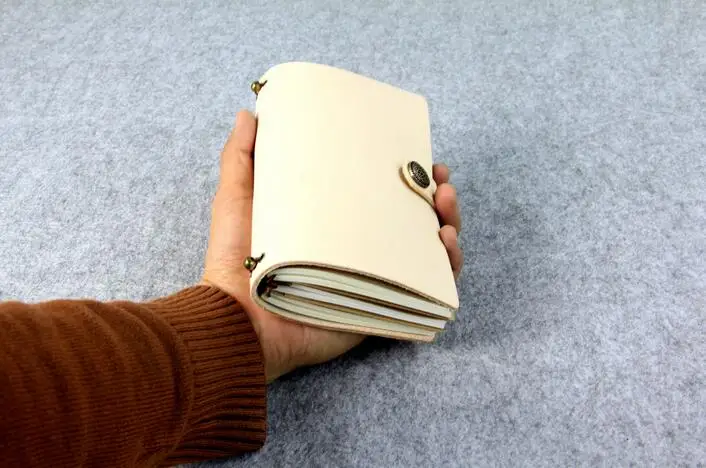 

100% Genuine Leather Mini Vintage Planner Travel and Journal Notebook Diary Daily Memory Book Handmade Cowhide gift