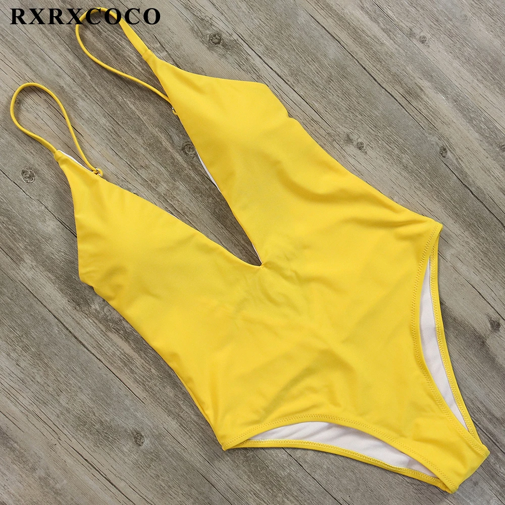 Купальник RXRXCOCO Женский цельный 2019|swimwear swimming|beachwear womenbeachwear swimwear |