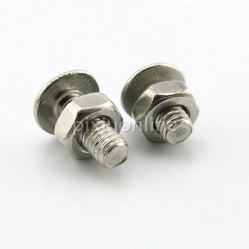 20pcs/lot J201b Stainless Steel Nut & Bolt Sets with Spacer M3*6 and M3
