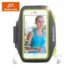 Maleroads сумка для бега спортивные повязки мобильная телефонная упаковка сумка для телефона с сенсорным экраном водонепроницаемые сумки для бега аксессуары для телефона