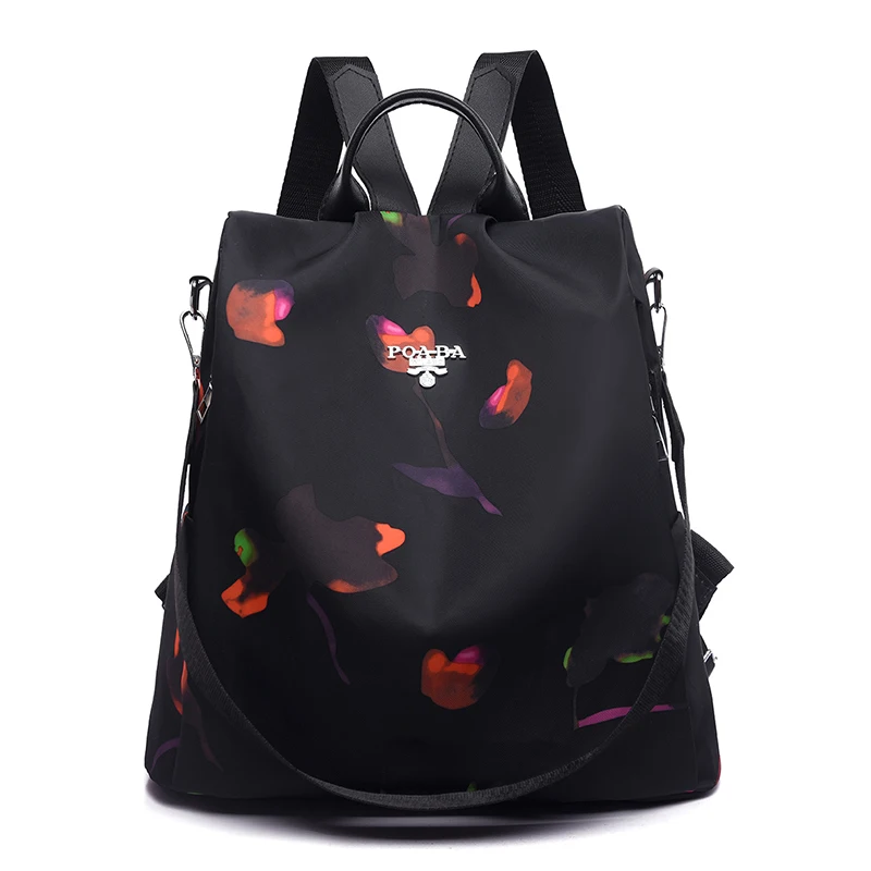 

New casual pu women anti-theft backpack 2019 high quality vintage backpacks woman larger capacity school shoulder bag