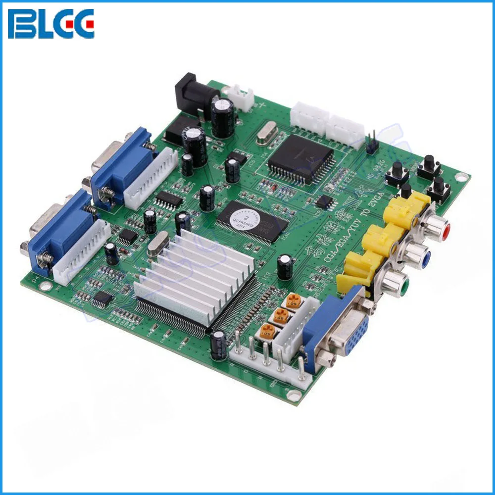 

High Definition CGA EGA YUV to VGA Arcade Games Video Converter Board Double VGA Output for CRT LCD PDP Monitor ( GBS-8220)