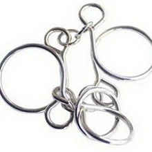 10 шт в партии металлические головоломки Пазлы игровые игрушки для взрослых детей