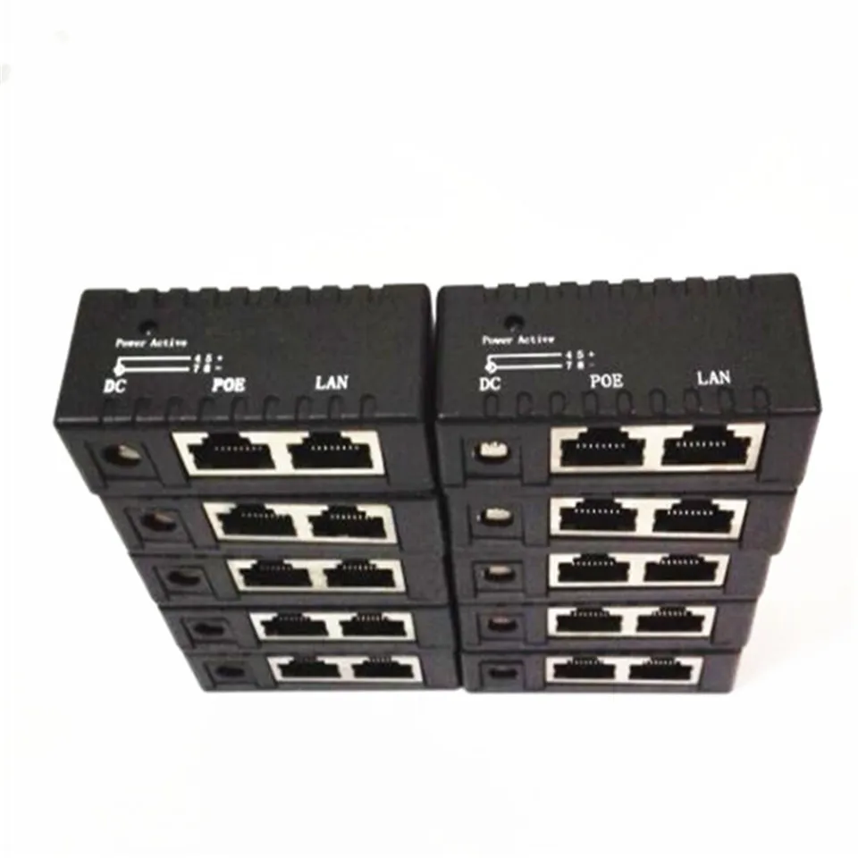 Оптовая продажа OEM 50 шт./лот POE сплиттер инжектор для IP камеры телефона CCTV AP Power over