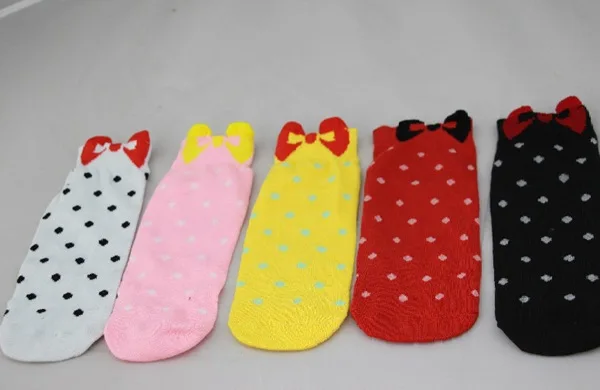 10 пар) милые женские короткие носки с бантом/очень индивидуальная одежда для отдыха и серия han/маленькие девочки любят самые/групповые закупки дешевле