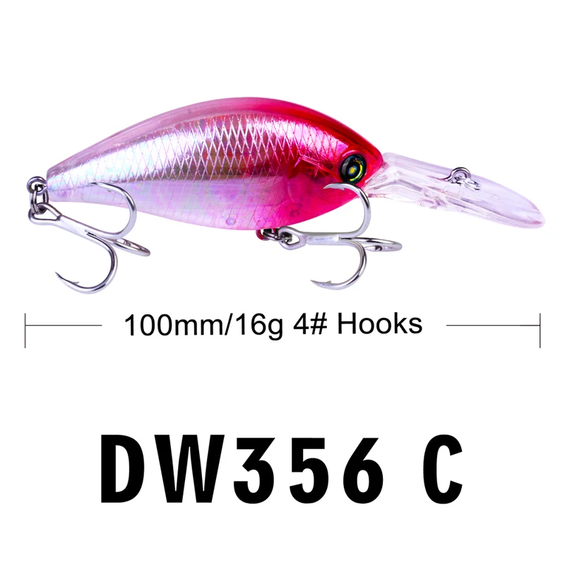 1 шт. Topwater Crankbait 10 см 16 г жир fWobbler Isca искусственная жесткая приманка окунь пластиковые рыболовные снасти на пескаря - Цвет: Color C