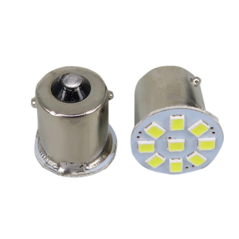 WLJH 10x24 в светильник рь 1156 BA15S P21W S25 светодиодный SMD внешний задний фонарь стоп свет s