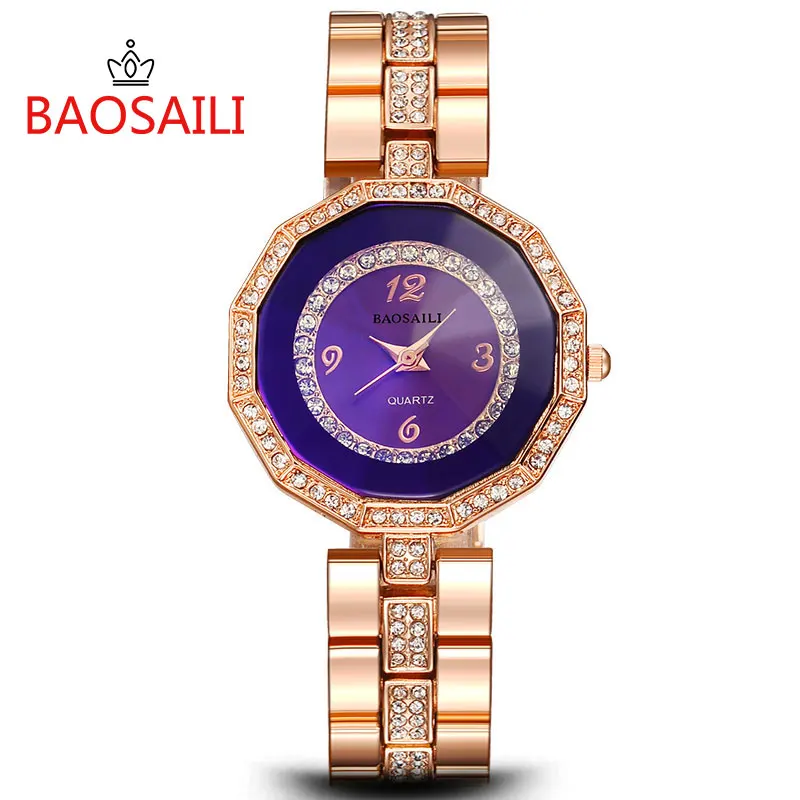 BSL967 BAOSAILI Brand Irregular Shape Women Fancy Stainless Steel Wrist