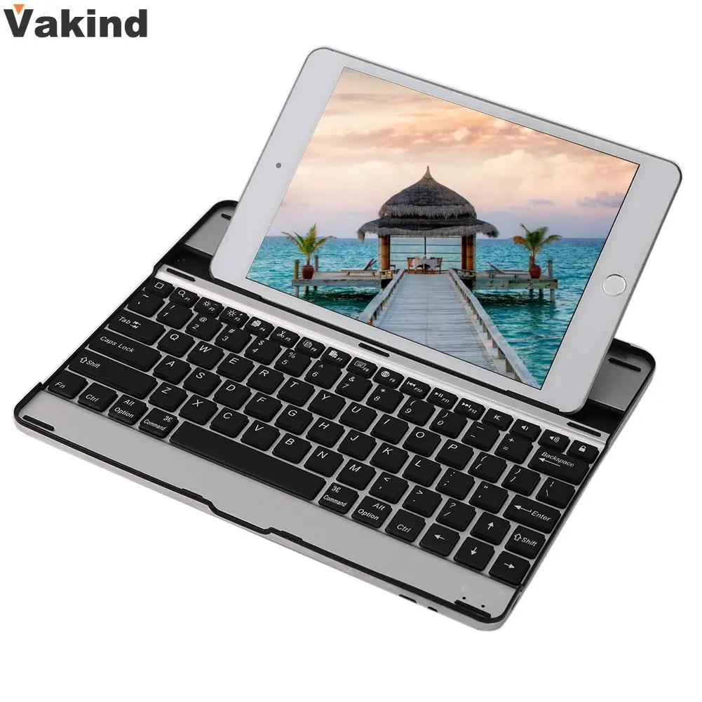 

High Quality Universal Mobile Wireless Bluetooth Keyboard for Apple iPad 2/3/4 Keyboard Built-in Rechargeable Battery