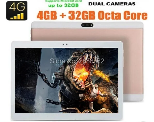2017 New Google Tablet 10 inch Android 6 0 OS 4G LTE Octa Core 4GB RAM