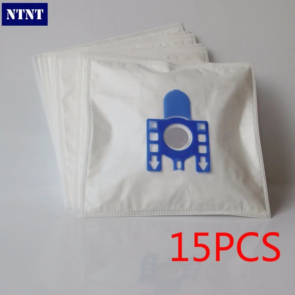 

NTNT Free shipping 15 PCS New vacuum cleaner bags Miele GN Filter bags 5 layers nonwover filter bags