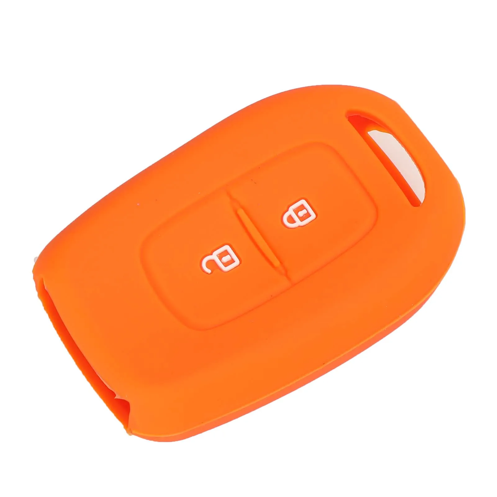 Jingyuqin 2B дистанционный силиконовый чехол для ключей для Renault Scenic Master Megane Duster Logan Clio Captur Laguna Fluence - Название цвета: orange