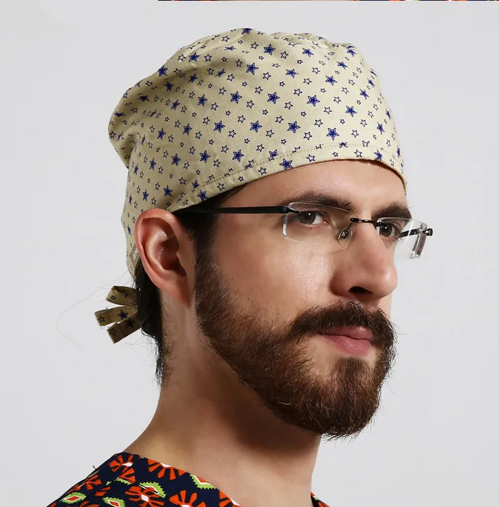 Scrub Limited 2017 New Man Round Cap ,dental Clinic Doctor Medical