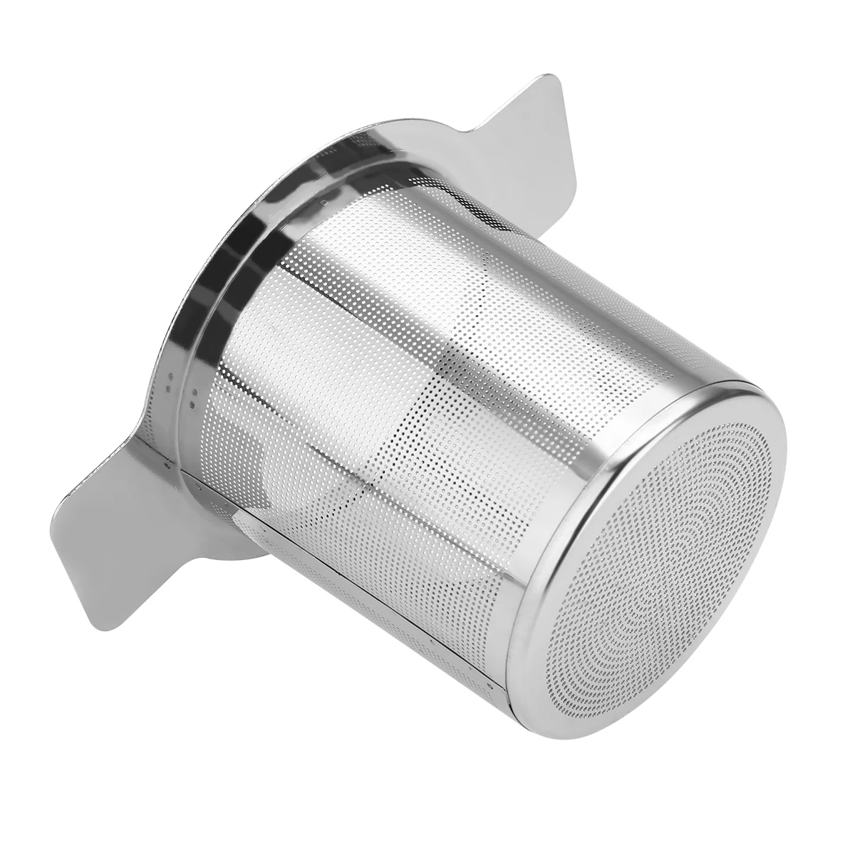 Reusable Stainless Steel Tea Mesh Infuser Metal Cup Strainer Loose Leaf Filter With Lid Drinkware Kitchen Accessories