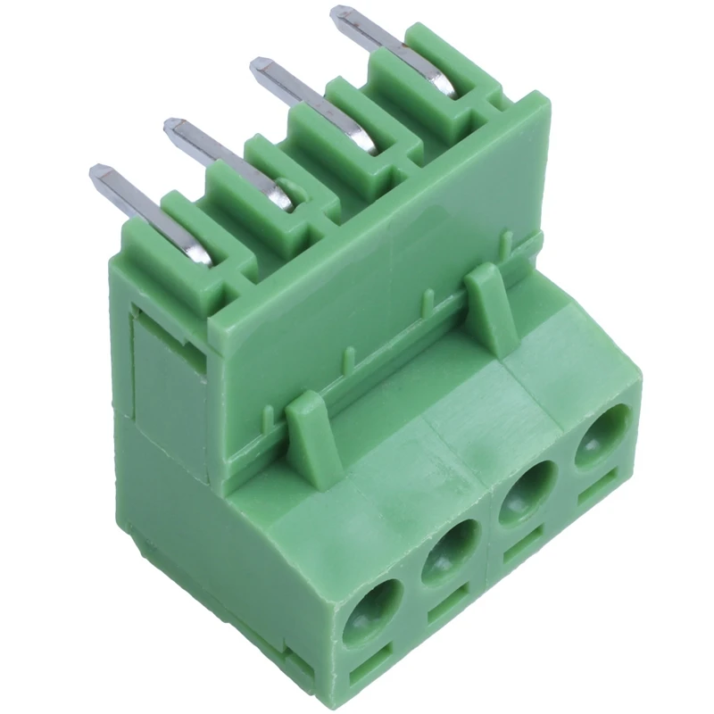 9Pairs 4Pole 5.08mm Plug Type Pitch PCB Mount Screw Terminal Block Kit