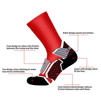 

Sport En Plein Air Hommes Chaussettes De Sport Professionnel De Basket-ball Elite Protection Chaussette Socks Men Cotton