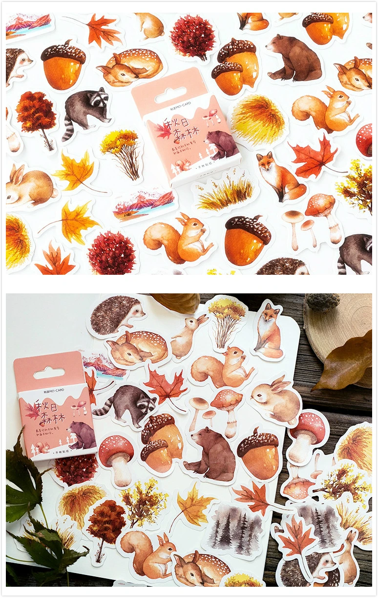 Mr. paper 8 моделей милые наклейки для дневника Скрапбукинг прекрасный зоо серия "Животные" планировщик японский Kawaii Deco канцелярские наклейки
