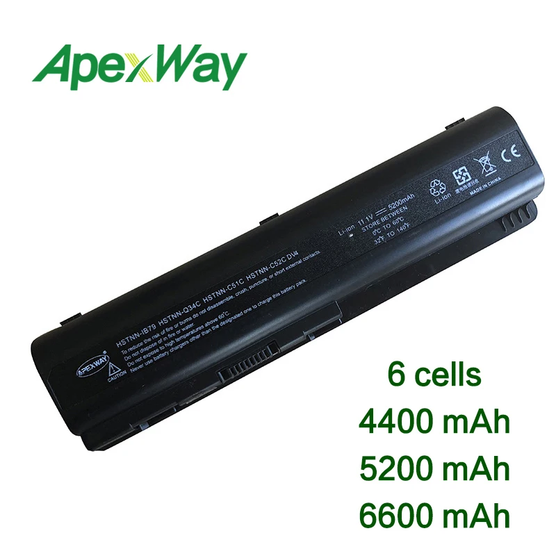 

11.1v Laptop battery for HP Pavilion dv4i dv6 HDX16t dv5 dv4 G50 G61 G71 HSTNN-DB73 HSTNN-IB79 HSTNN-Q34C HSTNN-IB72 HSTNN-LB72