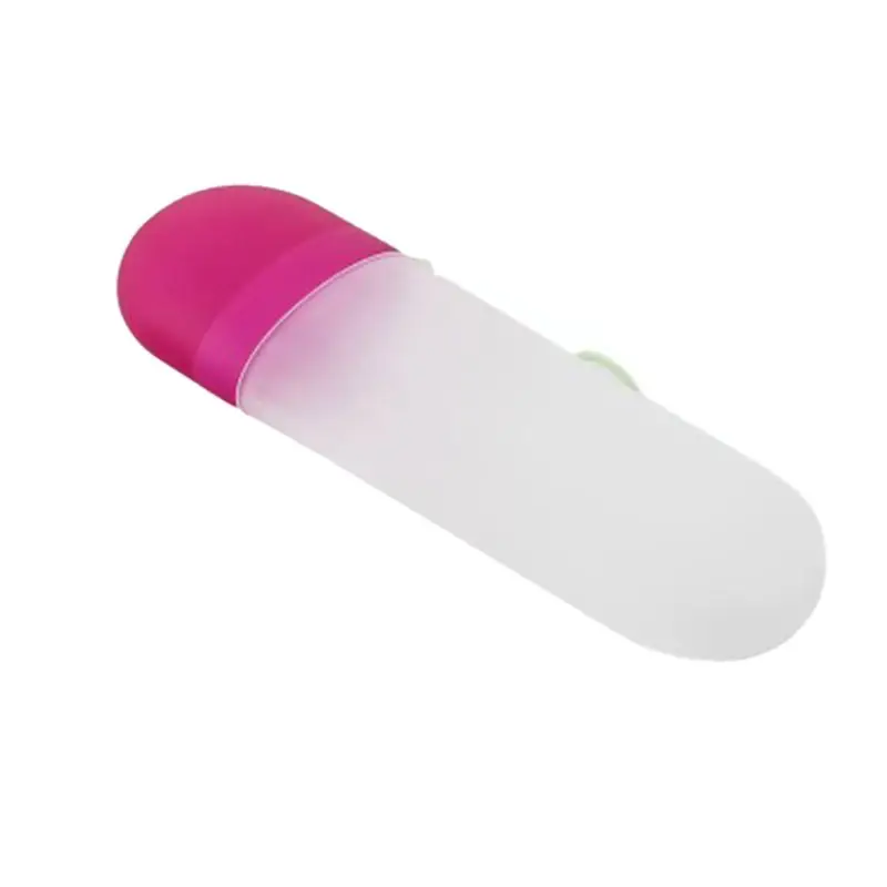 Портативный дорожный держатель для зубной пасты и щетки Скраб пластиковая чашка контрастный конфетный цвет открытый ящик для хранения