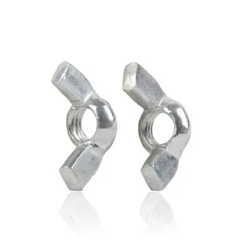 

M3 M4 M5 M6 M8 M10M12 White Zinc Butterfly Nut / Ingot Nut / Claw Butterfly Nut M3 M4 M5 M6 M8 M10M12