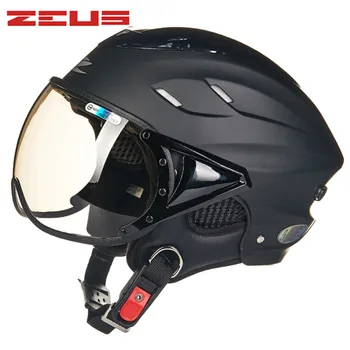 

ZEUS Honeycomb Design Motorcycle Helmet Open Face Half Capacete Da Motocicleta Cascos Para Moto Casque Kask Helm Scooter Helmets