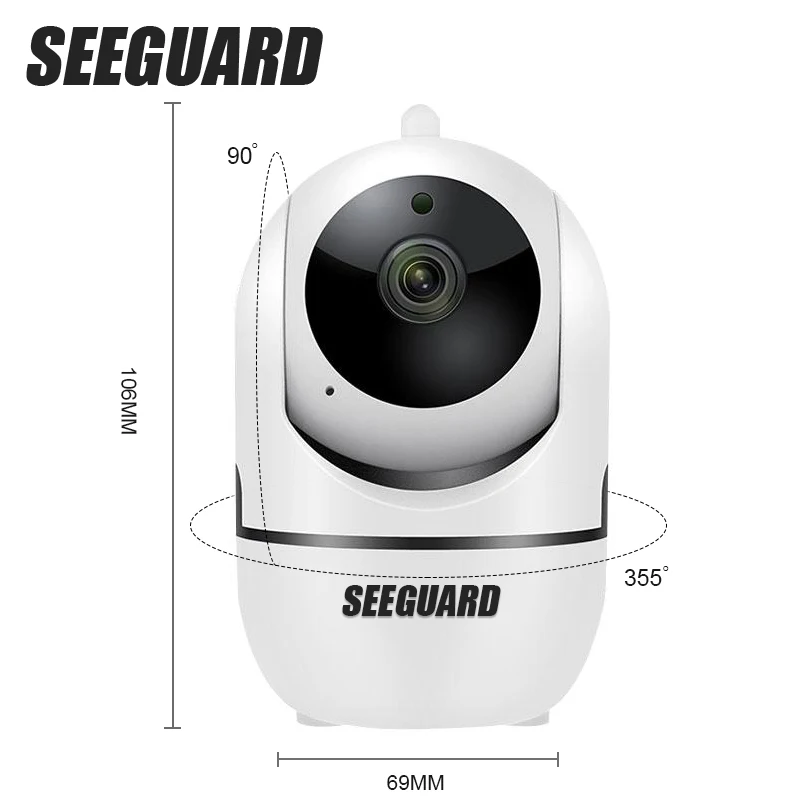 SEEGUARD HD 1080P облачная Беспроводная ip камера интеллектуальное автоматическое