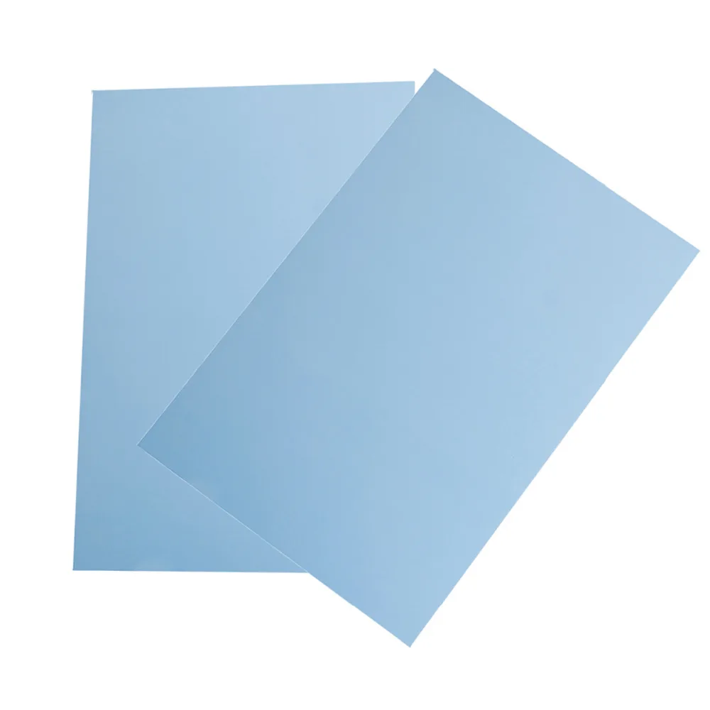 Пластиковая усадочная прямоугольная синяя Non-Printable29cm(11 3/") х 20 см(7 7/8"), 1 лист