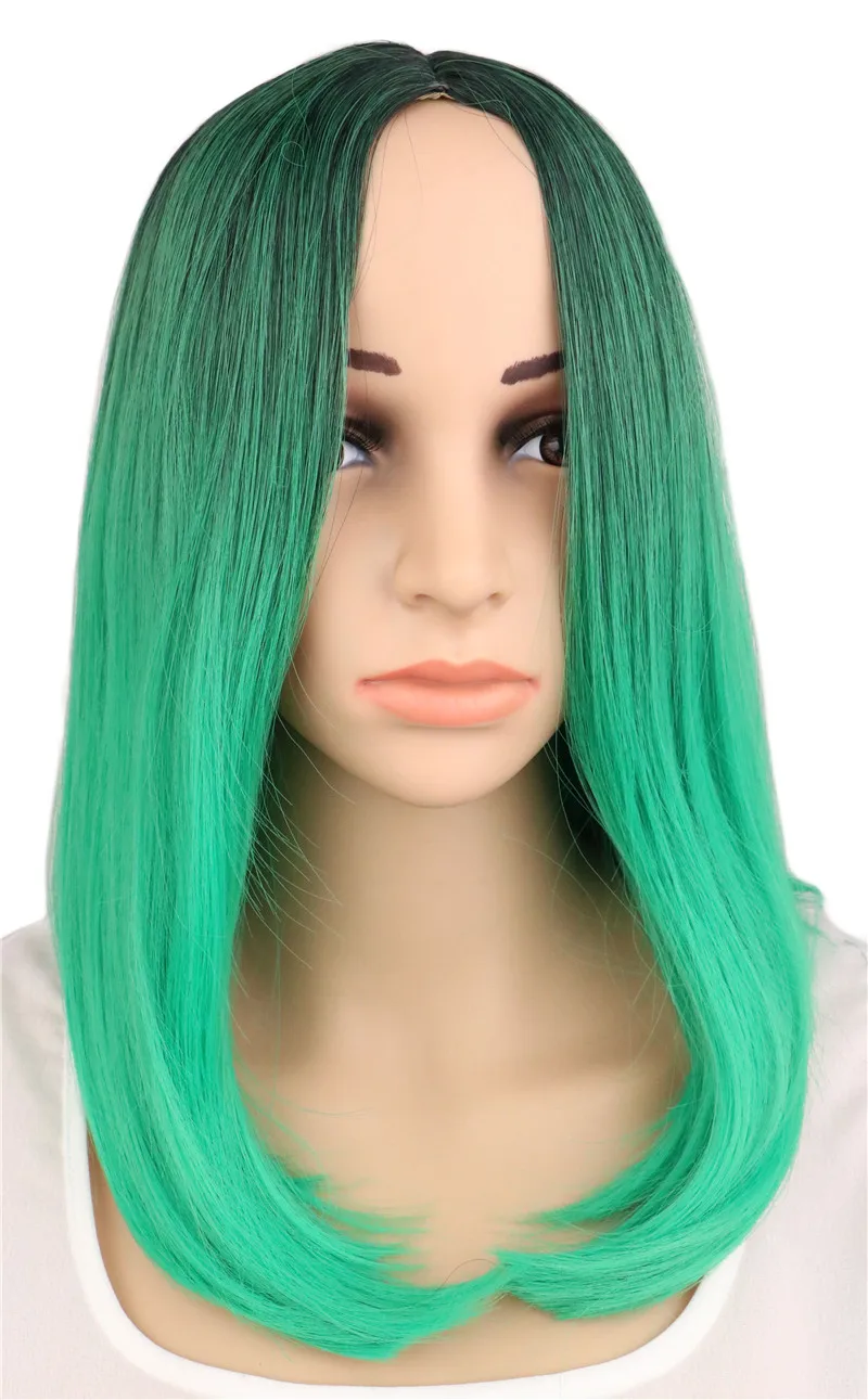 QQXCAIW Ladies Short Bob Straight Cosplay Wig For Women ...