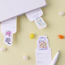 1 шт., оригинальная бумага с надписью Love, в коробке, Sugar сахарное сердце, вечерние открытки с изображением инопланетянина, ручная роспись, 30 листов