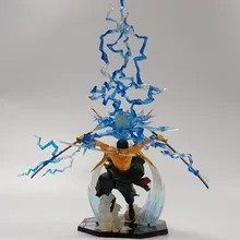 One Piece Фигурку Roronoa Зоро С Флэш-Аура Ашура 170 мм Коллекционная Модель Игрушки Аниме One Piece DIY Зоро Рисунок игрушки