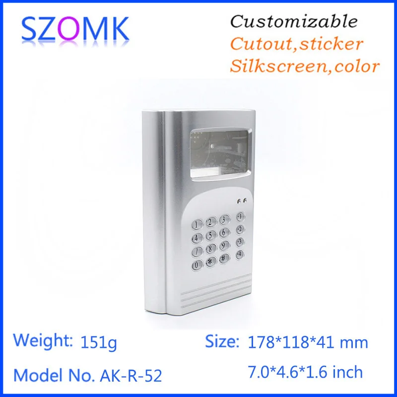 szomk plastic project box electrical plastic RFID enclosure box with keys keypad outdoor control enclosure LCD plastic case  (8).jpg