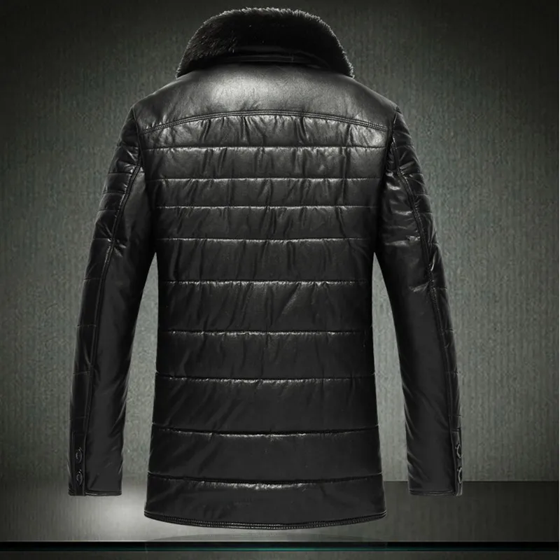 9XL 8XL 7XL большие мужские зимние хлопковые куртки на пуху с меховым воротником из
