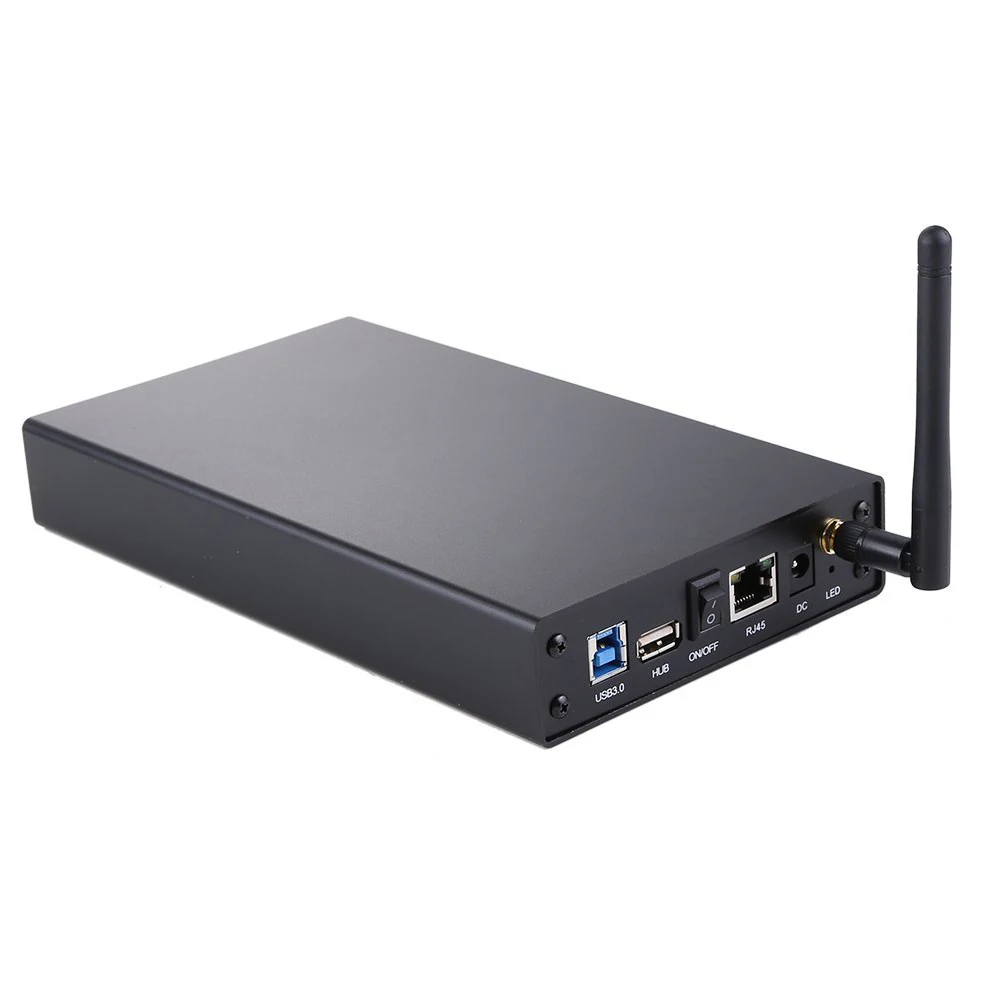 Blueendless BS-U35WF 300 Мбит/с USB 3,0 Wi-Fi потоковый сервер 3," внешний жесткий диск HDD корпус& файловый сервер& AP& USB WiFi