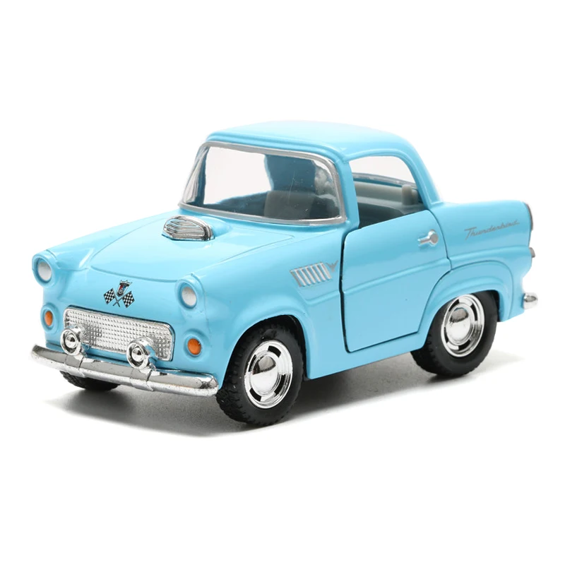 Vintage Car Model Toy Alloy 1955 Classic Car Simulation Vehicle Models