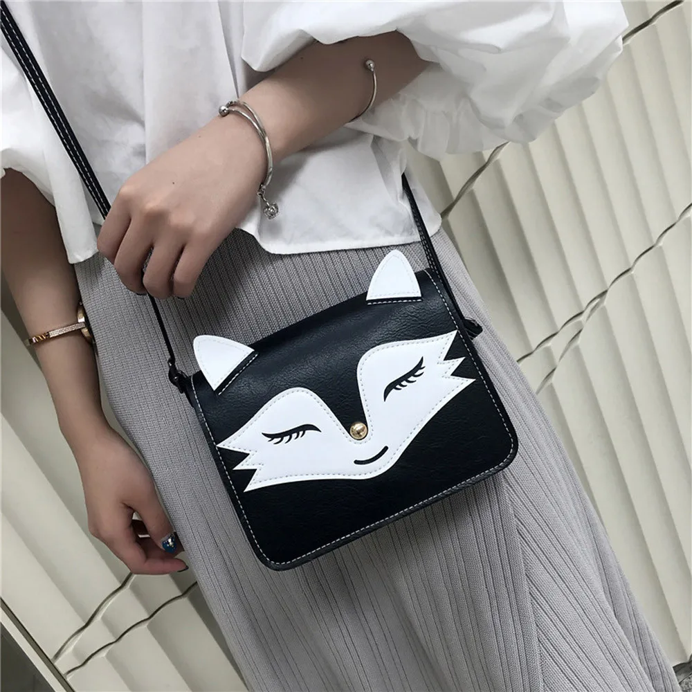 

Printing Women's Bags Female Leather Shoulder Bags Messenger Bag Crossbody Bags for Girls Handbag bolsos mujer #YL5
