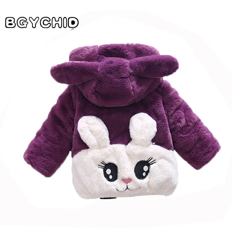 Kids Jacket With Fur Baby Winter Jacket Girls Coat Pink Girls Coat Wool Girls Hoodie With Zipper 1