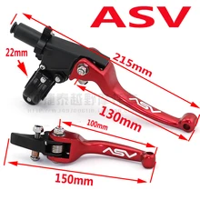 Алюминиевый ASV F3 серия 2ND клатч и тормоз складной рычаг подходит для большинства мотоциклов ATV Dirt Pit Bike WR KLX CRF YZF RMZ