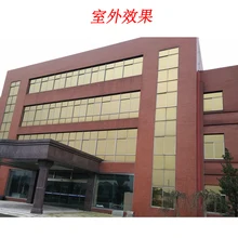 Высокая Светоотражающая Солнечная Оконная пленка Оттенок один способ конфиденциальности зеркало стекло стикер, серебро золото, 76 см x 30 м