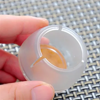 

4pcs Round Bottom for dia. 37-42mm Chair Leg Foot Protect Pad Furniture Table Base Cap Cover Antiskid Floor Protection NO.2