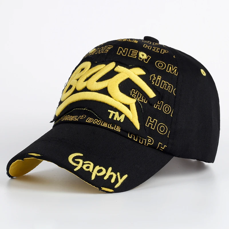 New 2017 casual bat baseball cap cotton Lettet snapback hats cap hats