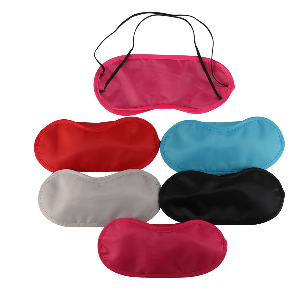 

1pc 9 Colors Soft Sleep Rest Sleeping Aid Eye Mask Eye Shade Cover Comfort Blindfold Shield Patch Eyeshade Wholesale