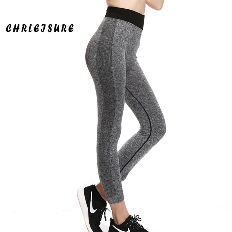 CHRLEISURE S XL 2 Colors Women Pants For Bodybuilding Fashion Spandex