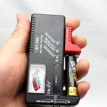 General battery tester power meter universal battery capacity tester 9 v 1 5 v AA and