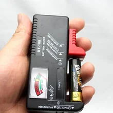 Общие батареи тестер, измеритель мощности универсальный тестер емкость батареи 9 В 1.5 В АА и ААА батареи диагностический инструмент