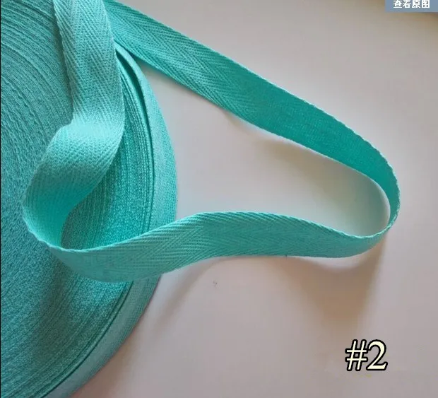 Фартук из твила с елочкой 23 цвета 20 мм x50yard|cotton webbing|sewing stripscotton herringbone webbing |