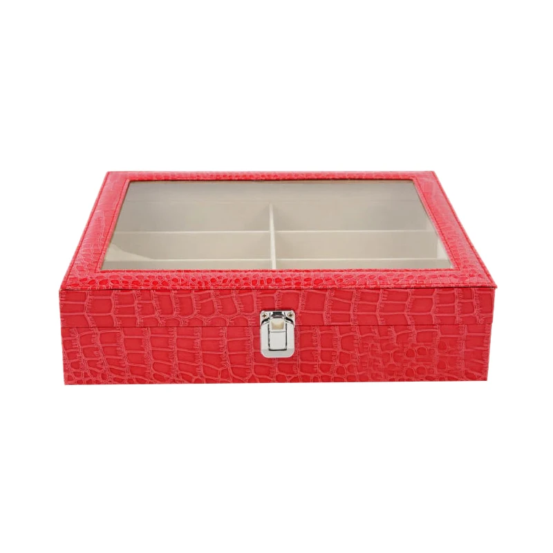 

NEW-8 Grid Sunglasses Glasses Jewelry Storage Display Case Box Organizer New