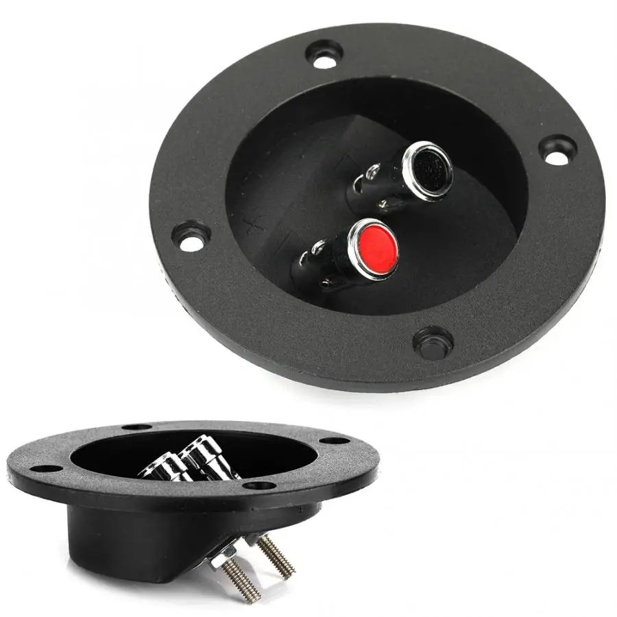 

Car Stereo Speaker Terminal Board Round Double Binding Post Connector Accessory automobile car accessories