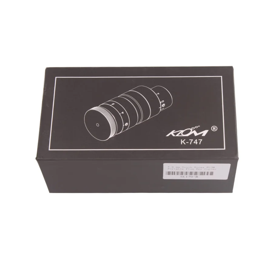 7.8 mm Tubular Computerized Key Cutting Machine milling cutter locksmith tools locksmith extractor tools lock pick tools lock repair tool end milling cutter car key cutting machine Cutters South Korea KLOM Portable Plum Key Copier