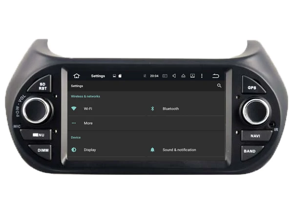 Perfect Android 8.0 CAR Audio DVD player FOR Deckless FIAT Fiorino gps Multimedia head device unit receiver BT WIFI 4