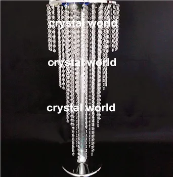 

bling wedding centerpiece crystal flower stand with bowl home celebration decor